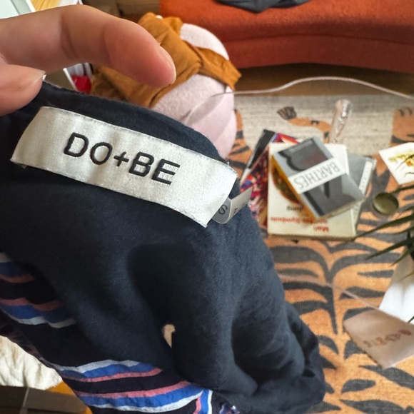 DO+BE Multicolor Striped Halter Top - Picture 3 of 3